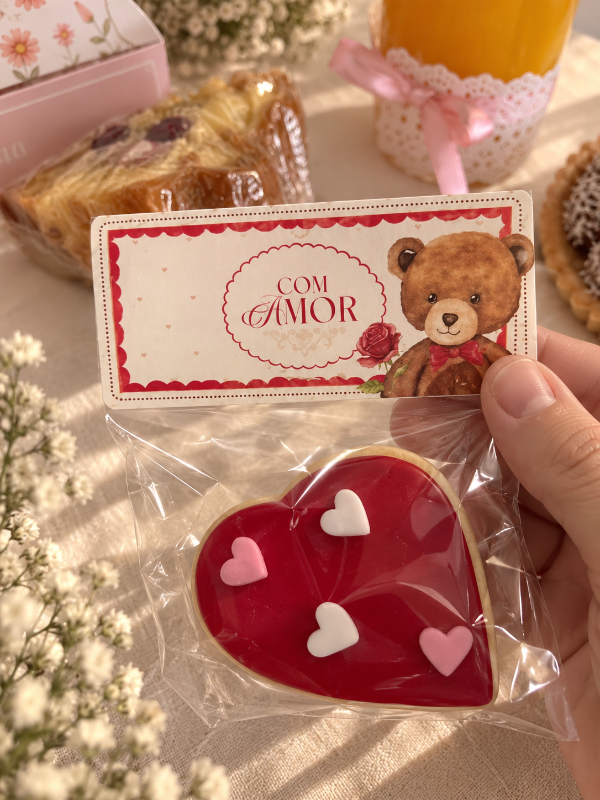 Producto - Cookie corazón con solapa