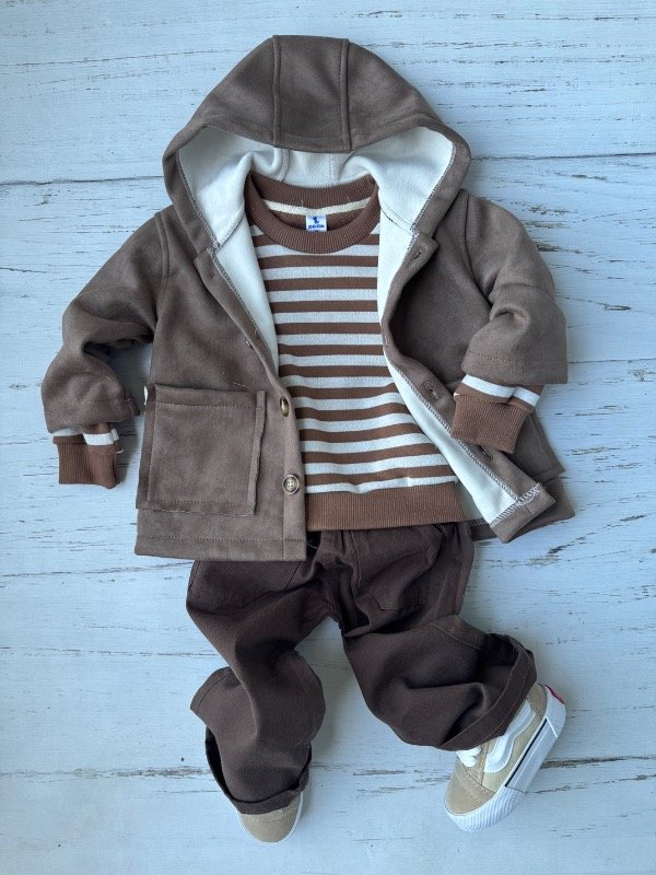Producto - Saco tipo gamulan Gamuzado visón