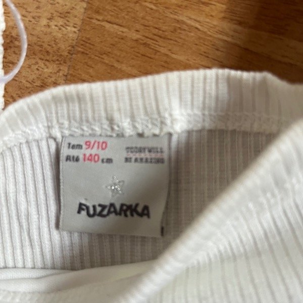 Producto - Remera Blanca Mangas 9/10A - 1