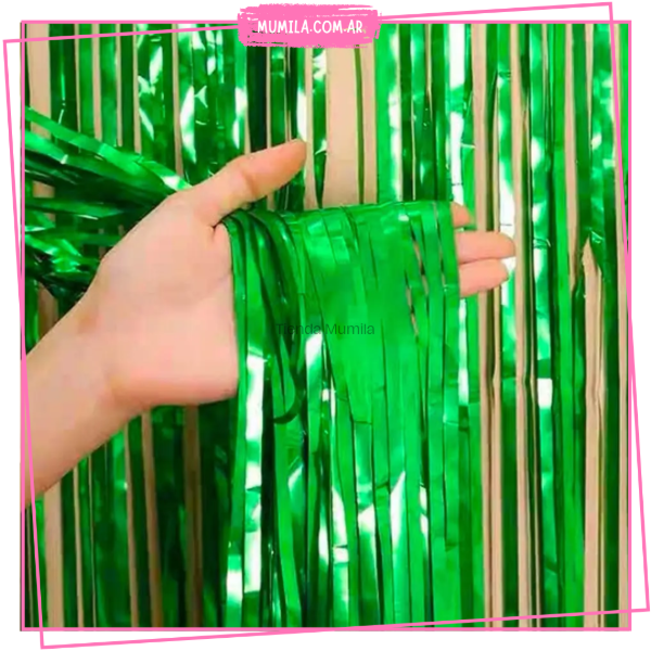 Producto - Cortina verde 2mtx1mt