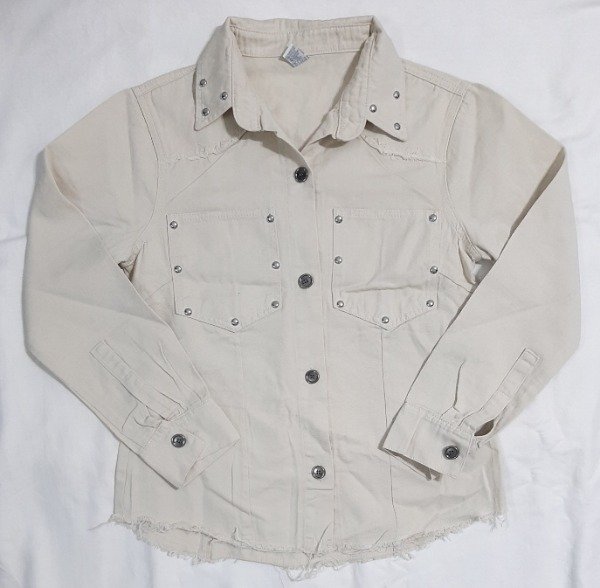 Producto - Camisaco de gabardina (natural)