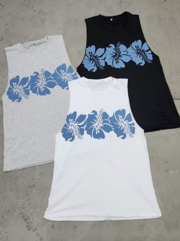 Producto - Sudaderas Largas Flores Hawaii