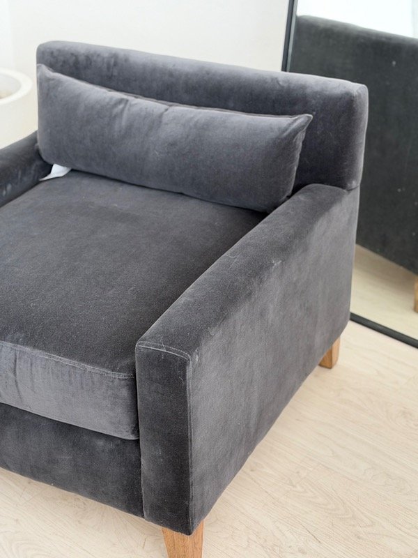 Producto - Sillón Boina terciopelo Stock