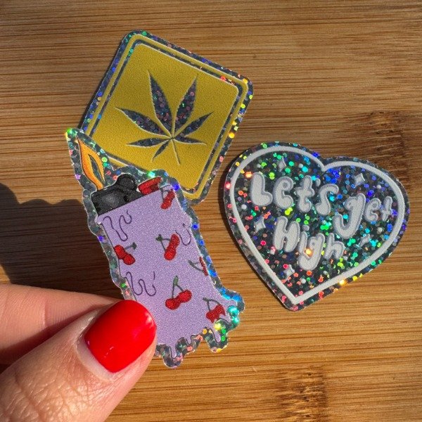 Producto - Get high - holográficos glitter