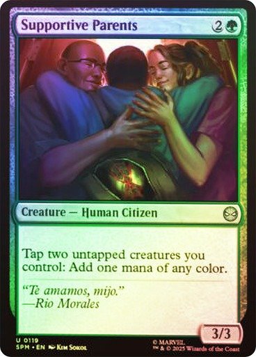 Producto - Supportive Parents Foil  Marvel's Spider-Man