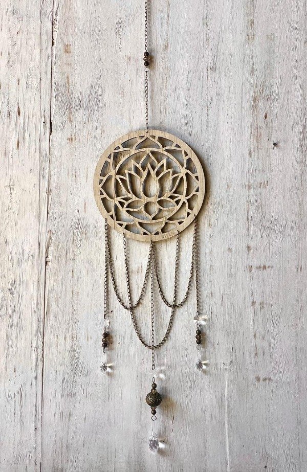 Producto - Colgante Flor de loto cadenas