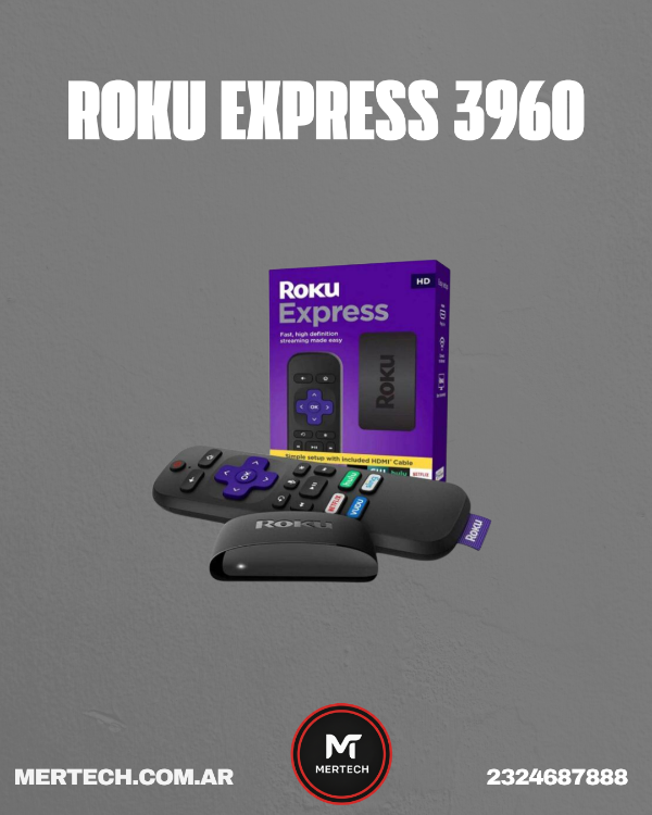 Producto - Roku Express 3960HD