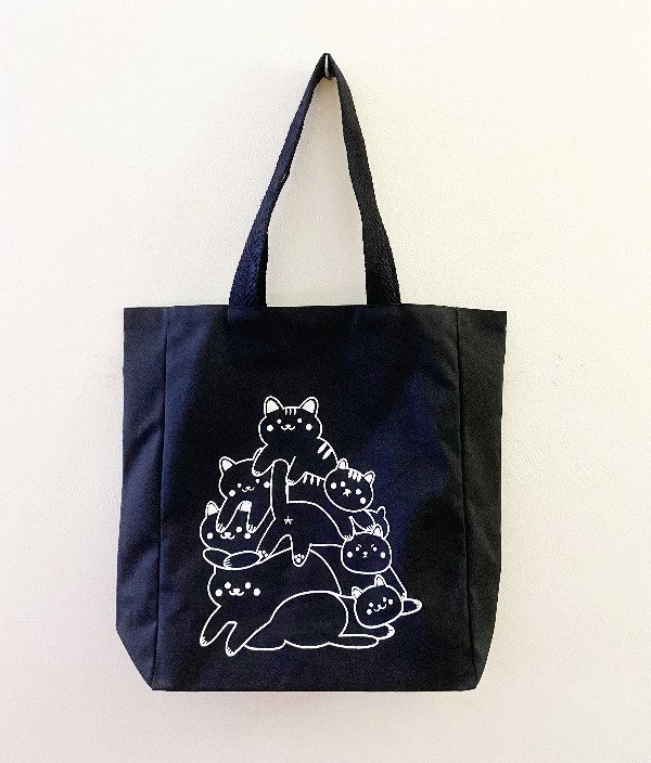 Producto - Totebag Torre de Gatitos