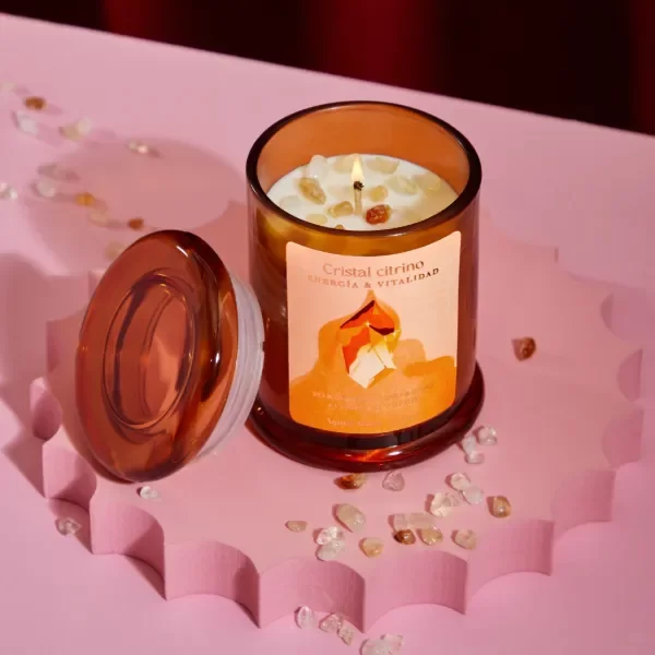 Producto - Vela Citrino - Tonka y cedro