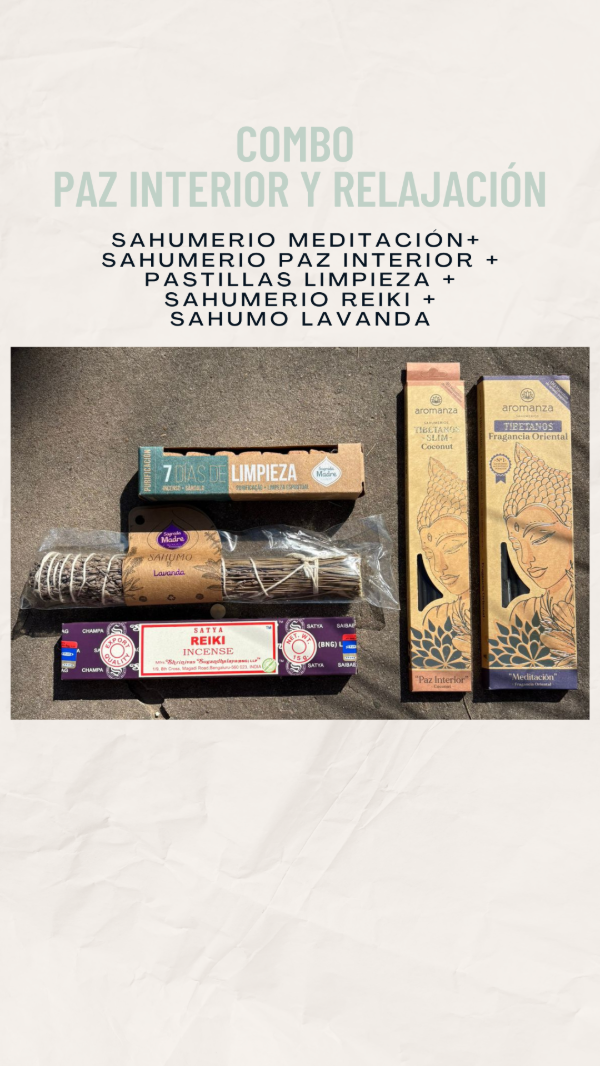 Producto - Combo Paz Interior y Relajación