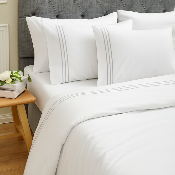 Producto - Juego de Sabanas Línea Oxford Platinum 700 HQ. Queen