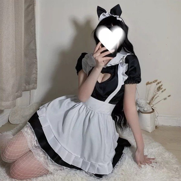 Producto - Maid Heart Negro (Vestido) - 3