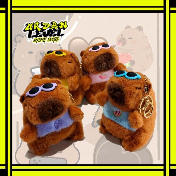 Producto - Llavero Peluche Capybara - Modelos con Lentes