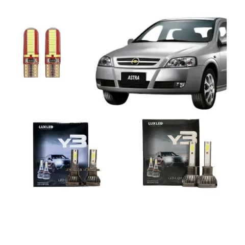 Producto - Kit Cree Led Y3 Luz Baja Y Alta Chevrolet Astra