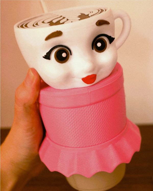 Producto - Vaso ballerina capuchina (Brainrot)
