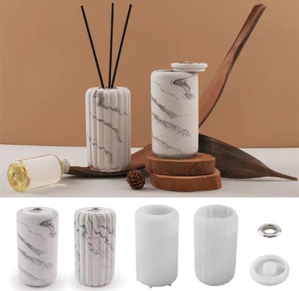 Producto - MOLDE SILICONA FLORERO/DIFUSOR