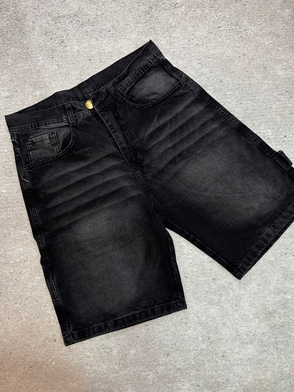 Producto - Bermuda mom carpintero negro