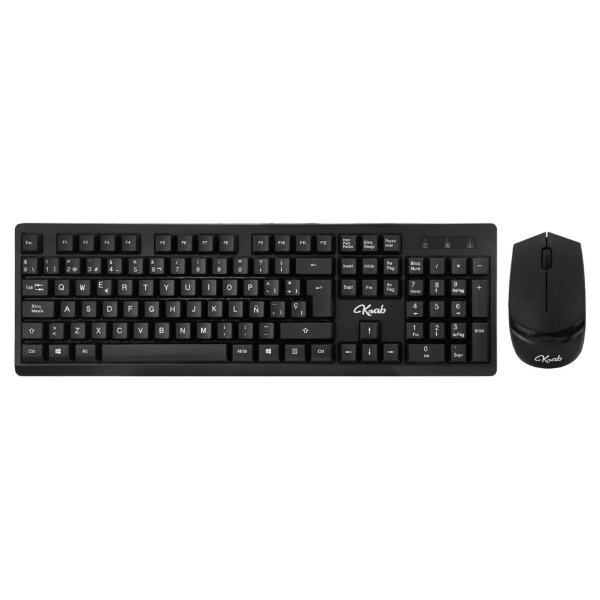 Producto - Krab Kit y Teclado KBKTM15 - 1000 DPI - Espanhol - Negro