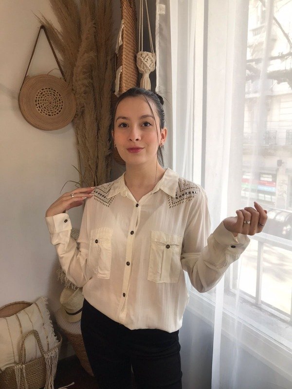 Camisa blanca Rubinszten — imagen 3
