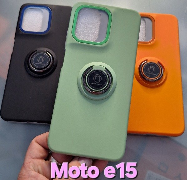 Producto - Fundas armor anillo redondo. Moto e15