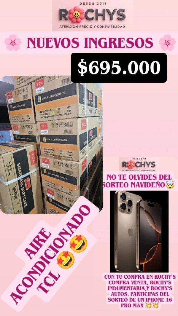 Producto - AIRE ACONDICIONADO TCL