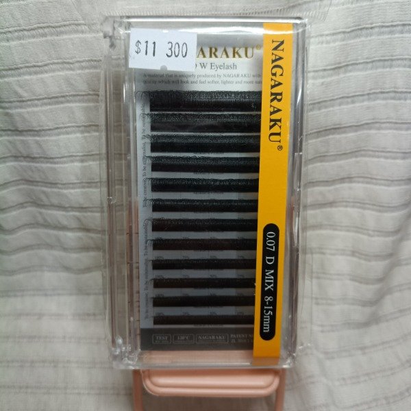 Producto - Pestañas Pelo x pelo 4D 0.07 D MIX