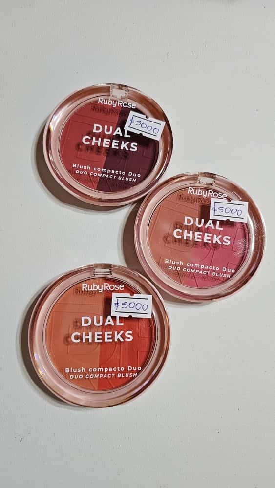 Producto - RUBOR DUAL CHEEKS - RUBY ROSE