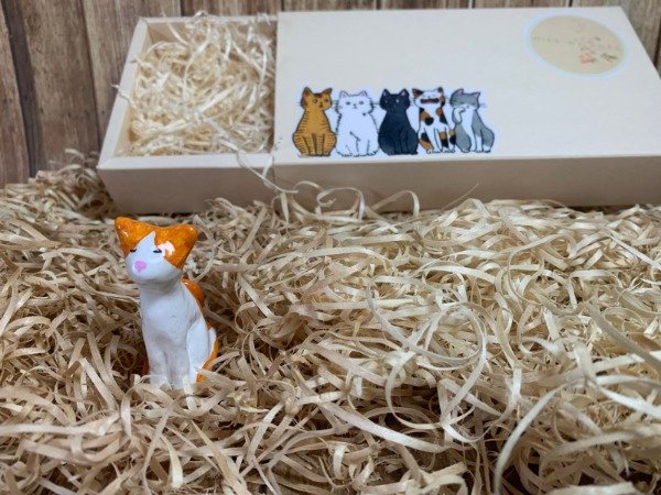 Producto - Gatito Naranja y Blanco