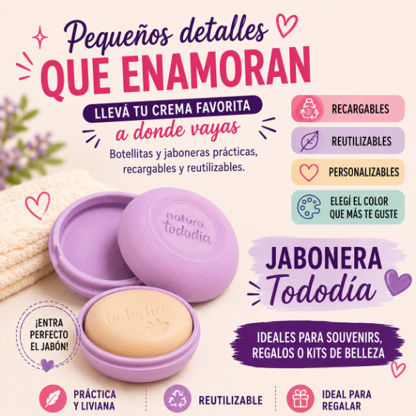 Producto - Jabonera Tododía 3D