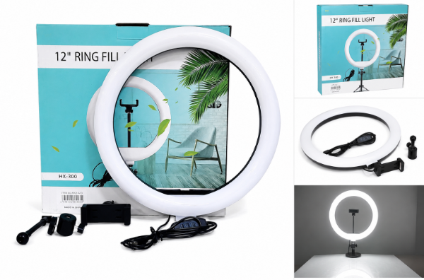 Producto - ARO LED 12" FRIO/ CALIDO (SIN TRIPODE)