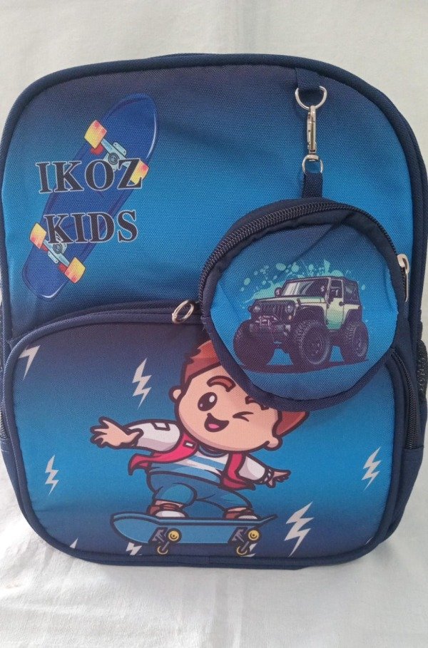 Producto - MOCHILAS  PARA JARDIN  - Nene en patineta