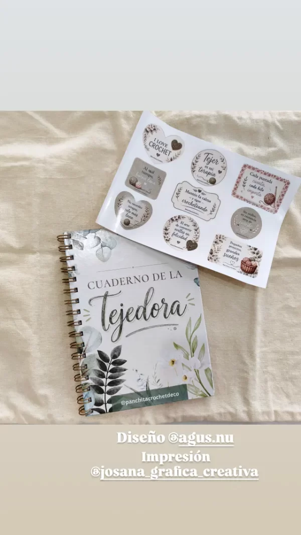 Producto - Cuaderno de la tejedora