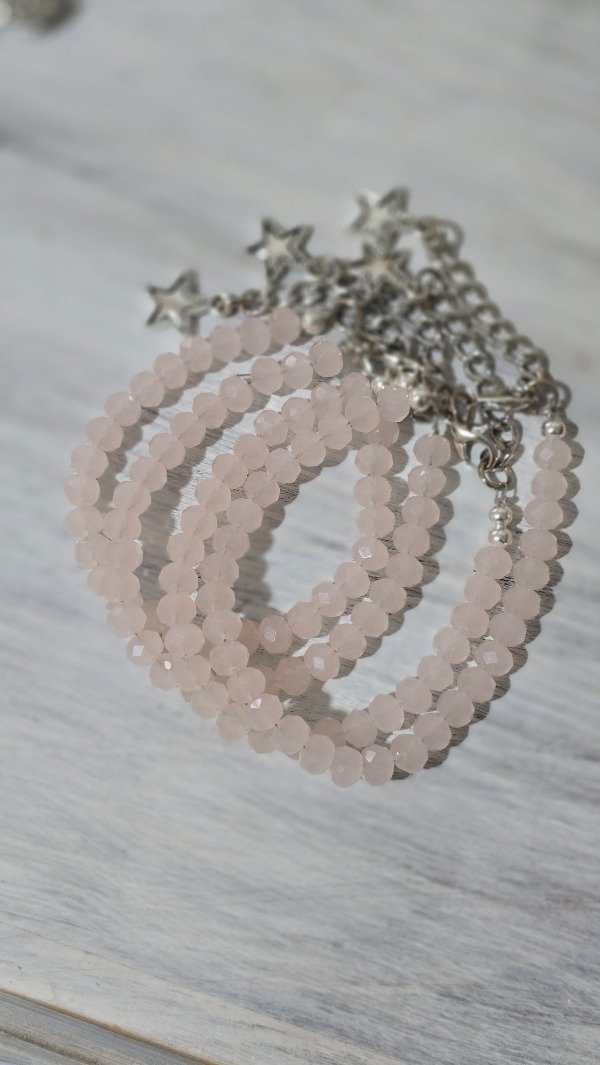 Producto - Pulsera cristal de roca Rosa