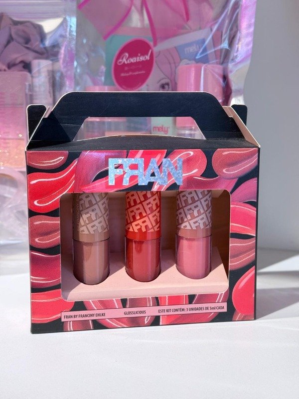 Producto - Kit Cajita Gloss Franciny Elke x3