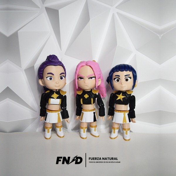 Producto - Combo Muñecas Huntrix x3 (Rumi - Mira - Zoey)