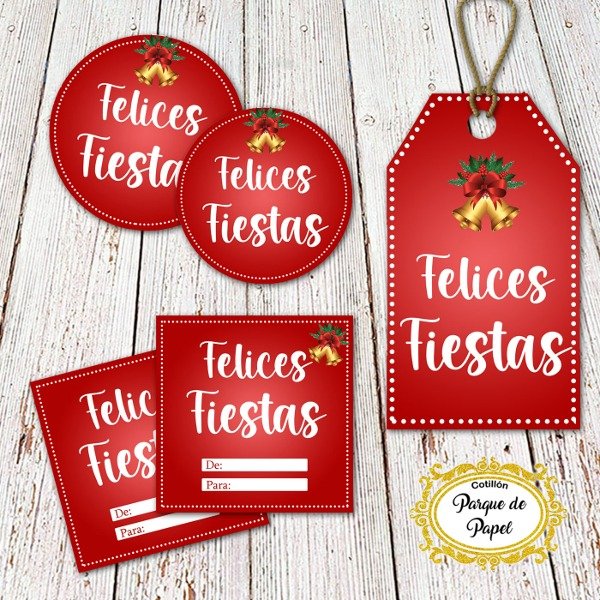 Producto - Etiquetas para emprendedores Rojo