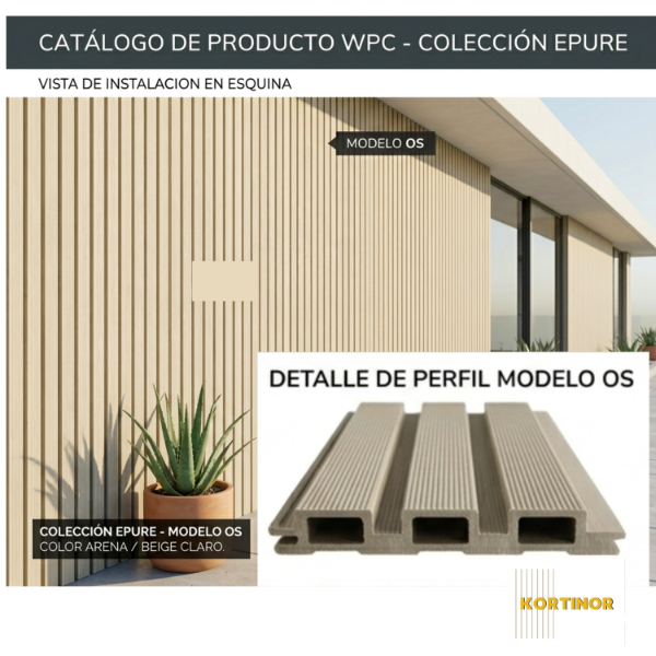 Producto - Wallpanel WPC - Exterior Epure-OS - 0