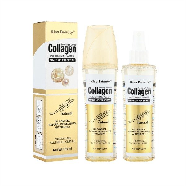 Producto - Fijador De Maquillaje Con Colageno Oil Control Antioxidante - Kiss Beauty