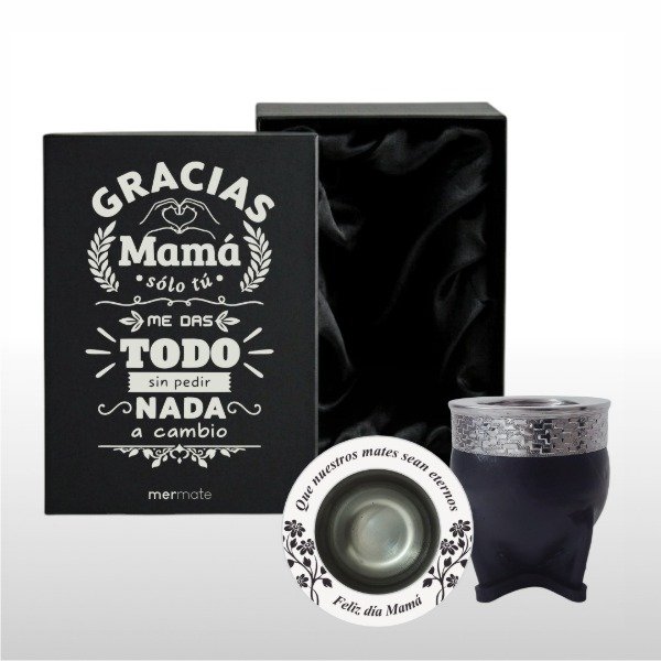 Producto - BOX MATE CON BOMBILLA Y CAJA DE PRESENTACIÓN CON PERSONALIZADO DÍA DE LA MADRE 4 - 6
