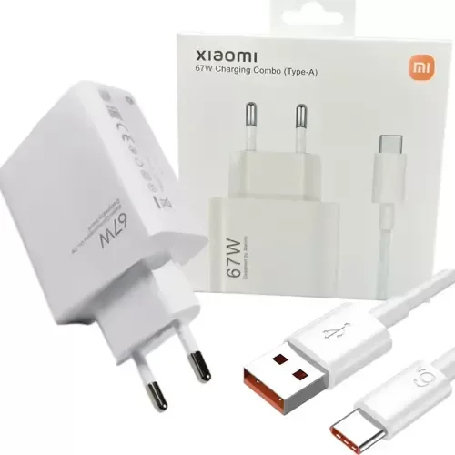 Producto - Cargador Xiaomi 67w + Cable Usb Tipo C Original Xiaomi