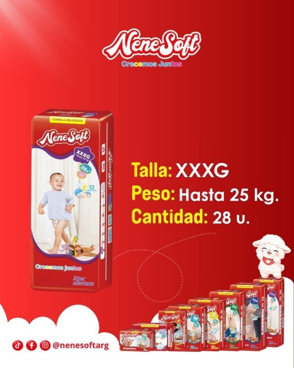 Producto - NeneSoft Px48 Mx44 Gx40 XGx36 XXGx32 XXXGx28 - 6