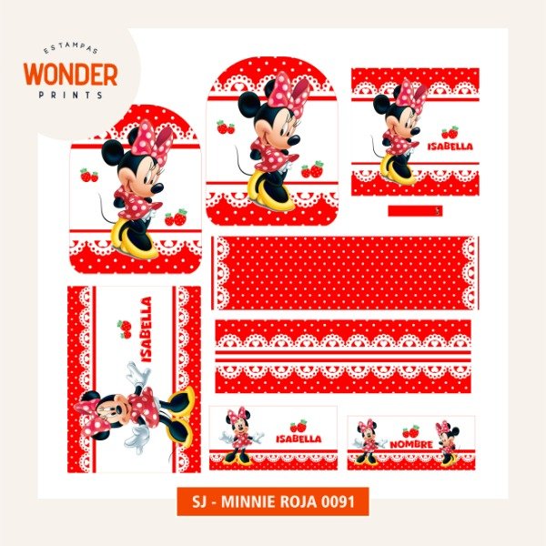 Producto - SJ - Minnie Roja 0091