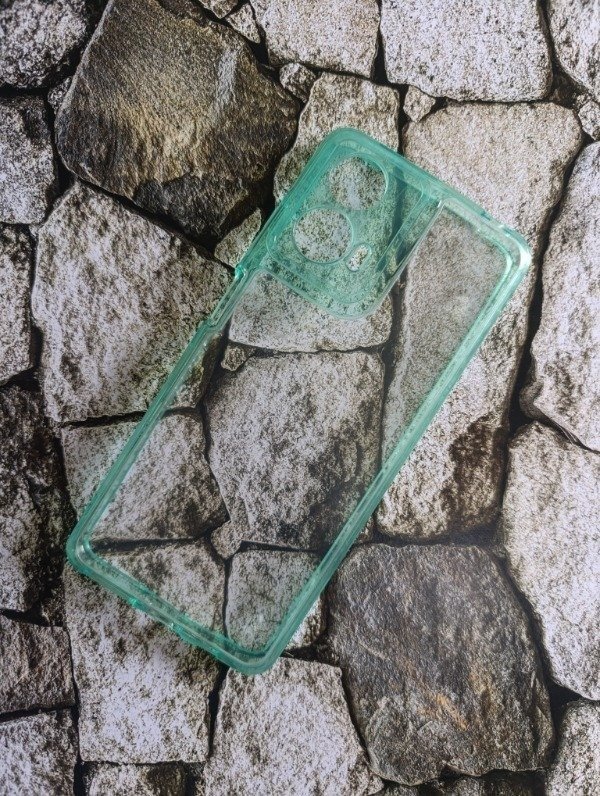 Producto - Funda bumper cristal Moto G04/G04s verde