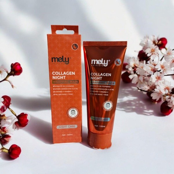 Producto - Mascarilla Facial Nocturna de Colágeno Mely