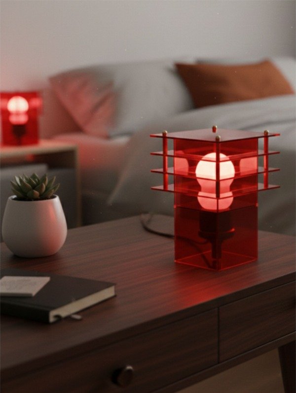 Producto - Lámpara Volum - Rojo