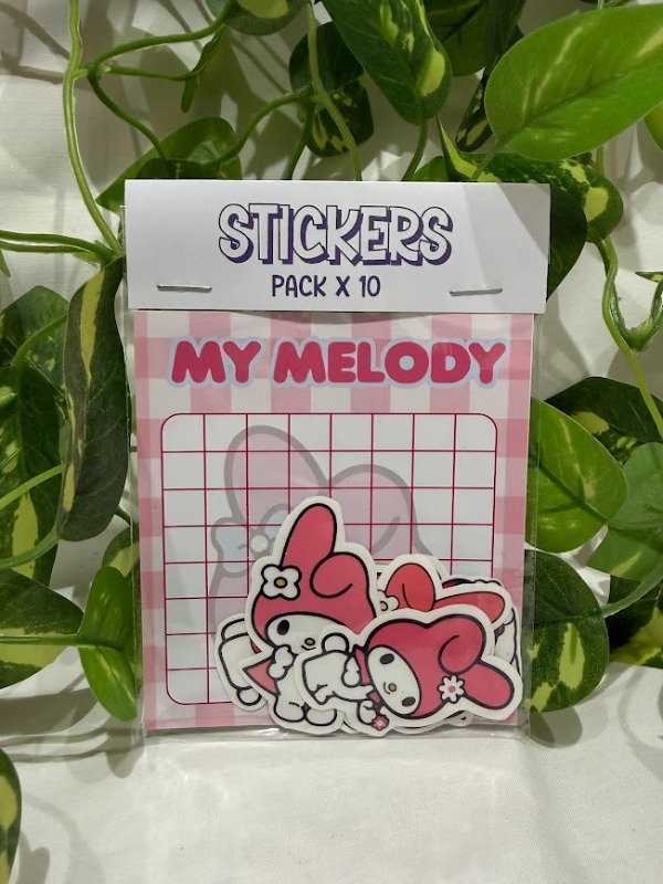 Producto - Pack X 10 Stickers - My Melody