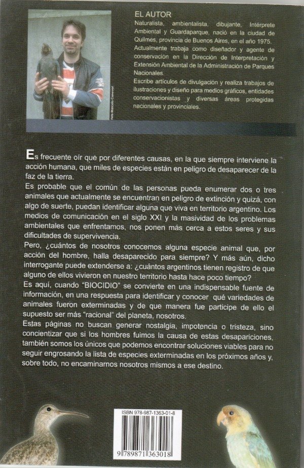 Producto - Biocidio: animales extintos por el hombre - Cristian H. Blanco - 10