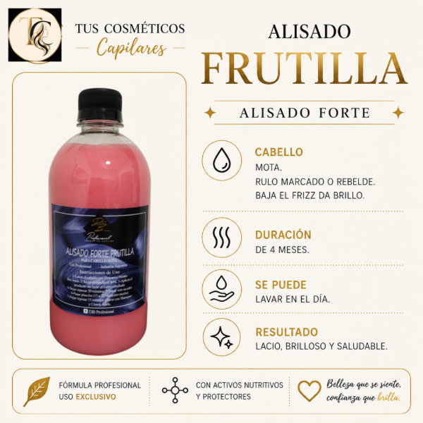 Producto - Alisado de Frutilla forte - 0