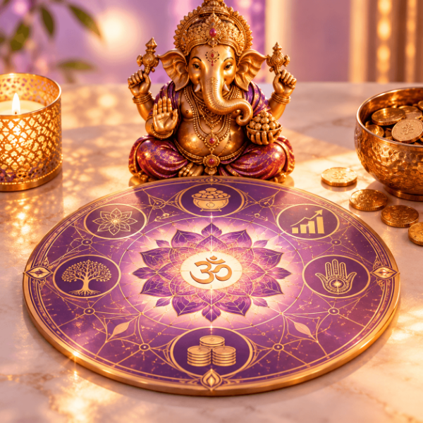 Producto - Mesa radiónica de abundancia y prosperidad de Ganesha