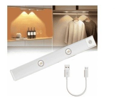 Producto - Barra de luz 20cm con sensor de movimiento recargable